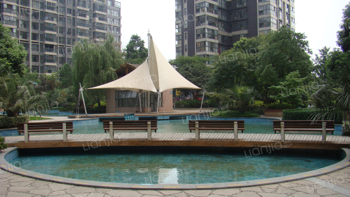 亚东国际公寓外景图