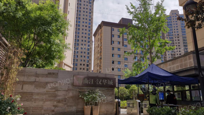 曲江汉华城外景图