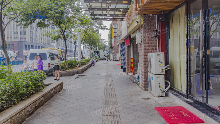 温州商业街外景图