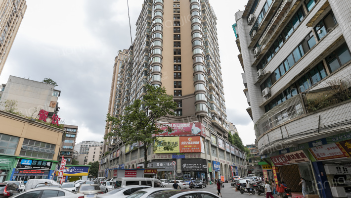 君临天下圣庭苑外景图