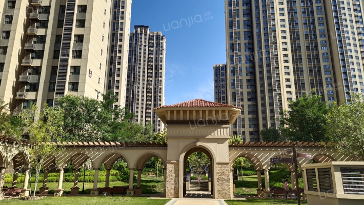 兰州万科城一期外景图