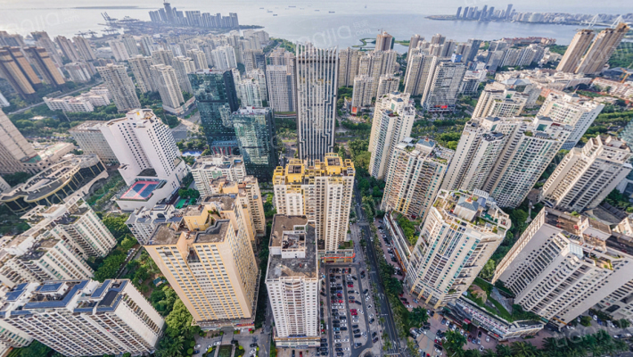 金山广场外景图