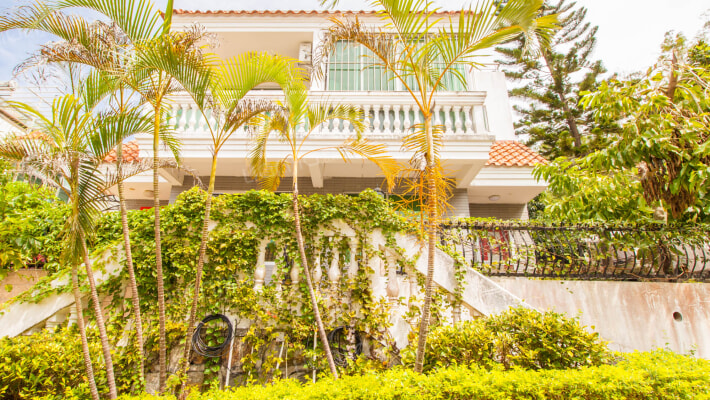 华侨海景山庄外景图