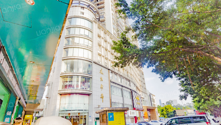 省建材机械厂宿舍区外景图