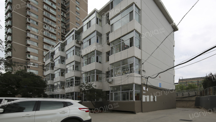 沙河邮电小区外景图