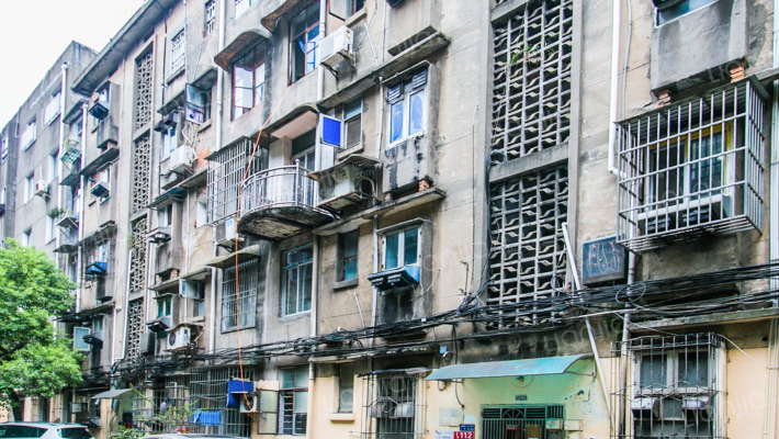 花园角街外景图