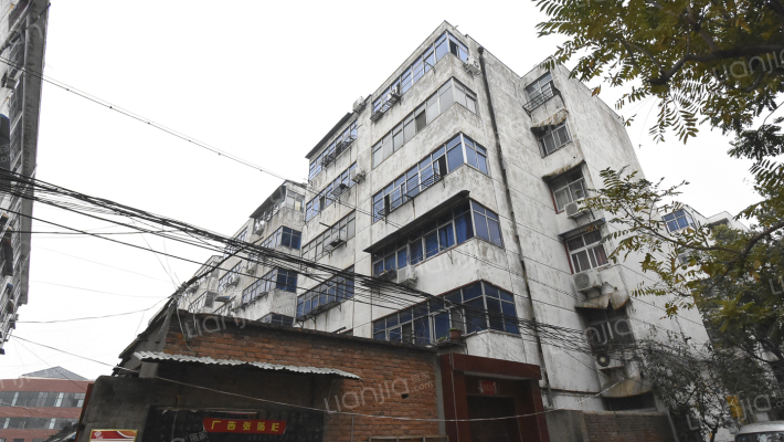 橡胶厂家属院外景图