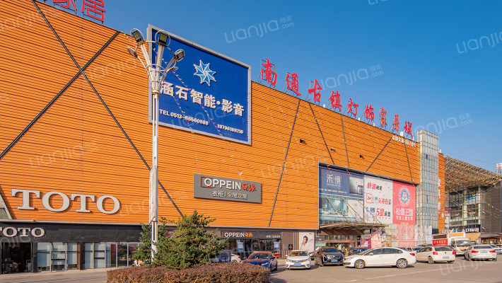 金沙金通大道1678号古镇灯饰商业城外景图