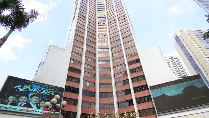 电视台大院外景图