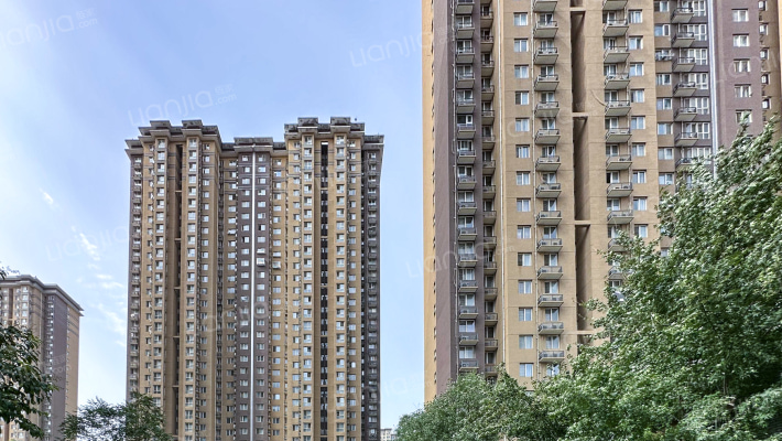 西安高新漳浒寨,雷家寨安置楼外景图