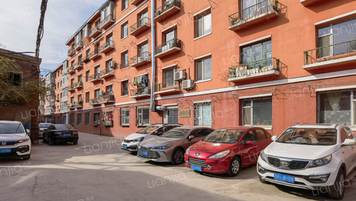 煤炭设计院宿舍外景图