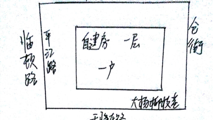 胡厢使巷散盘外景图