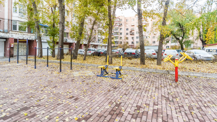 电业局家属楼外景图