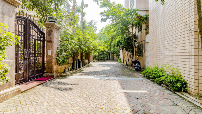 吴钢花园 航港花园外景图