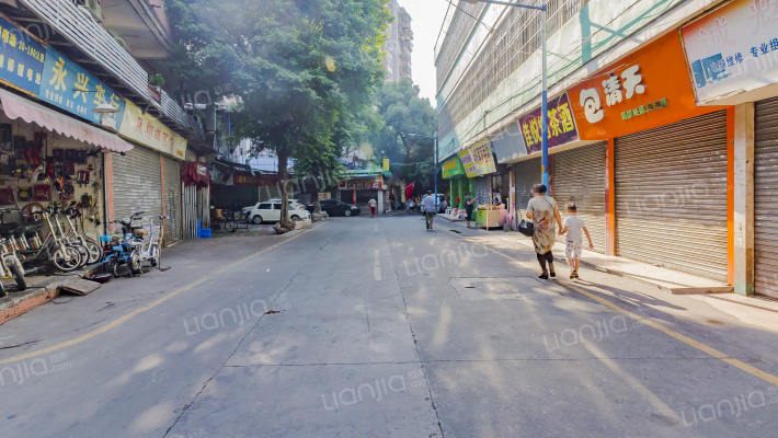 北站路北站新街外景图