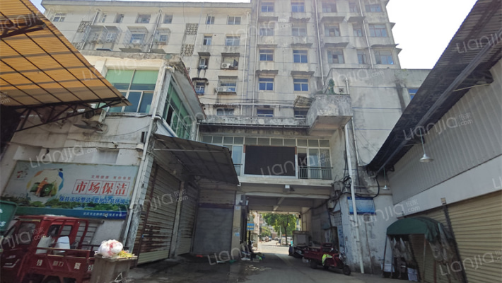 龙狮桥菜市场综合楼外景图