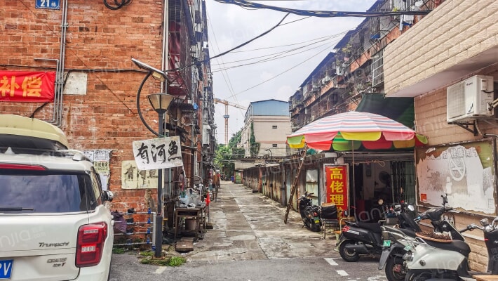 北一区三师楼小区外景图