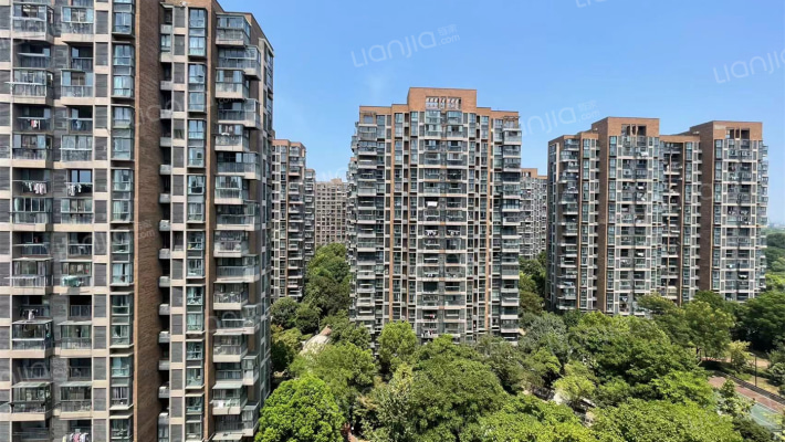 竹海水韵春风里外景图