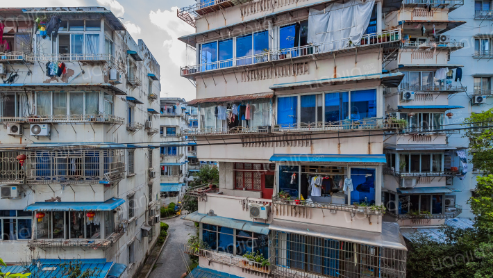 水心住宅区松组团外景图