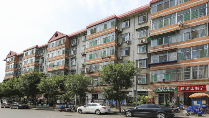 人民银行小区外景图