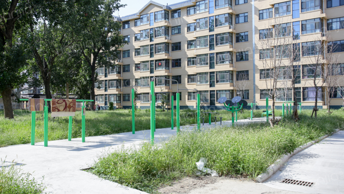 航校生活区外景图