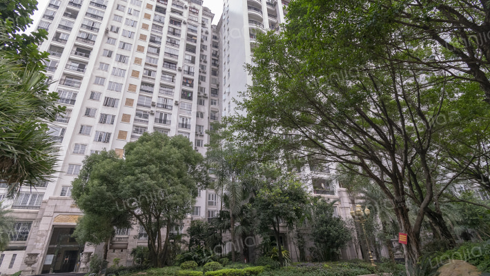 金海岸花园聚湖外景图