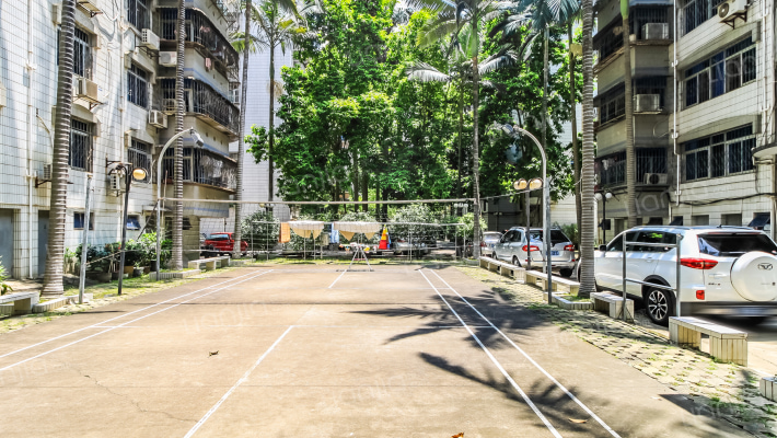 南宁海关南湖住宅区外景图