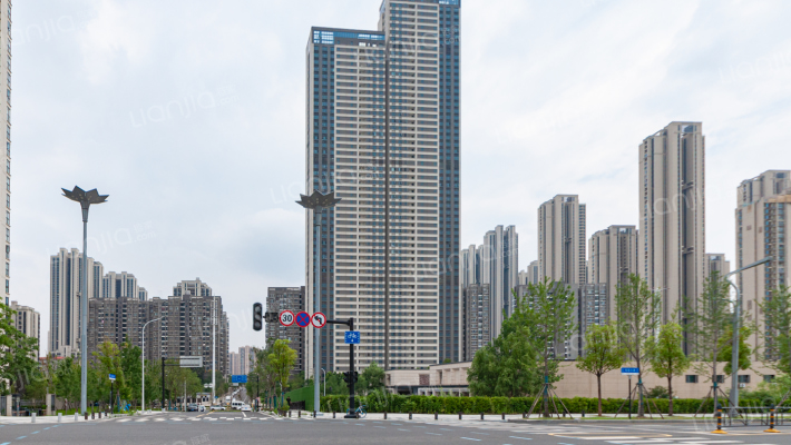 保利庭瑞阅江台麓园外景图