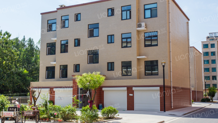 唐槐雅居溪苑外景图