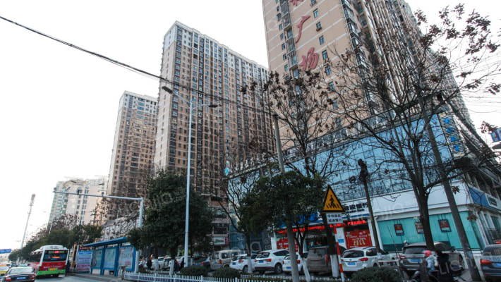 竹林广场外景图