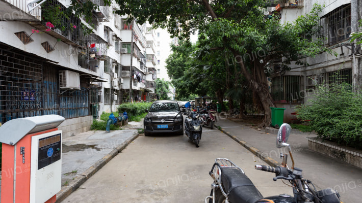 铁湖书院六村外景图