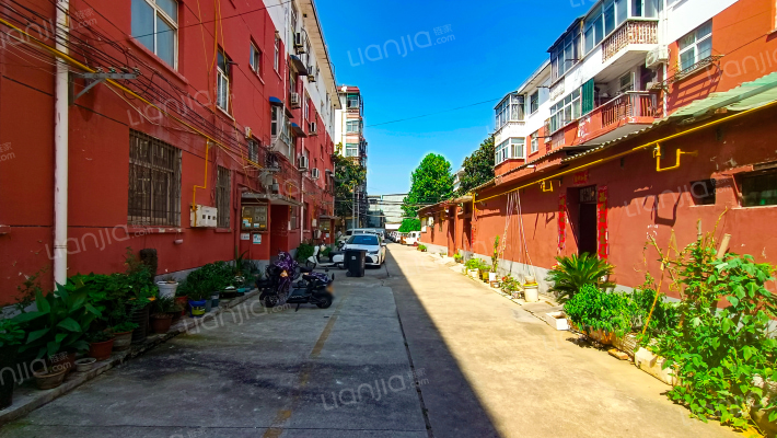 驻马店卷烟厂东家属院外景图