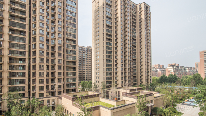 建业花园里桃李苑外景图