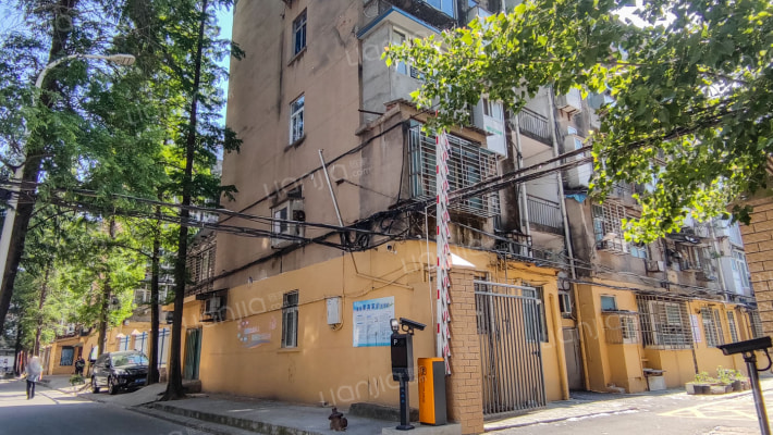 毛纺小区毛呢厂家属院外景图