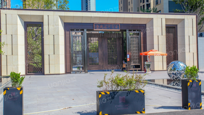 金地滨河风华外景图