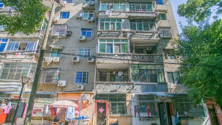 江西化纤厂分厂生活区外景图