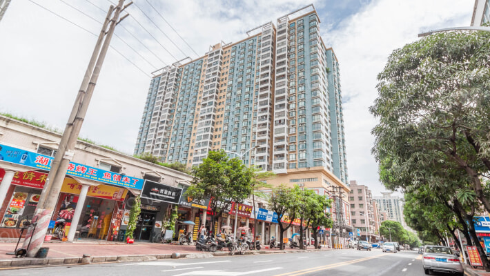 山美新村大厦外景图