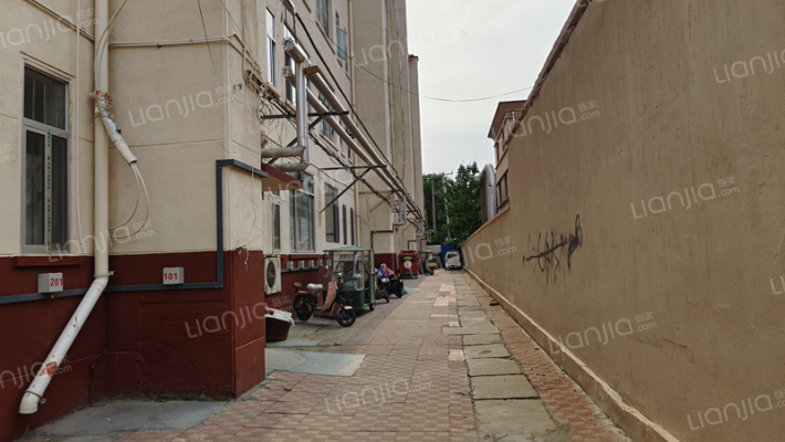 棉纺厂小区外景图