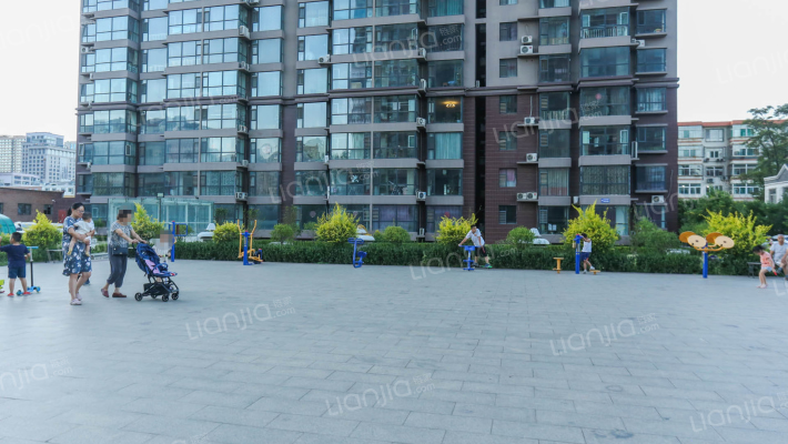 翠竹小院外景图