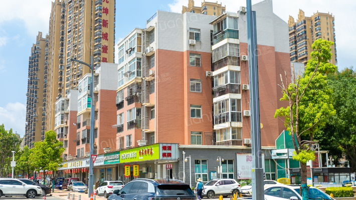 莲花湖小区外景图