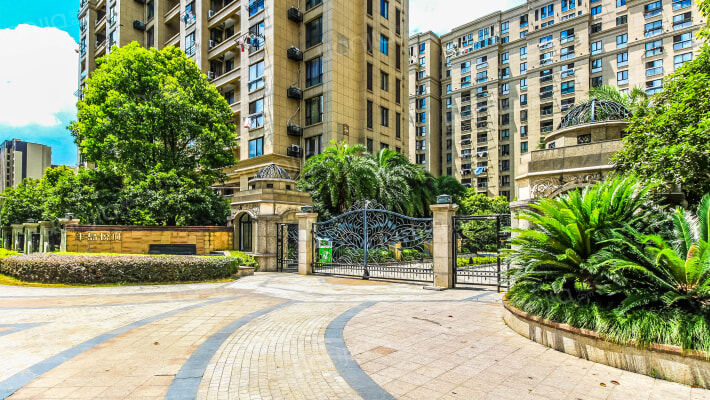 半岛悦城外景图