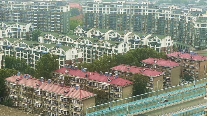 面粉厂宿舍外景图