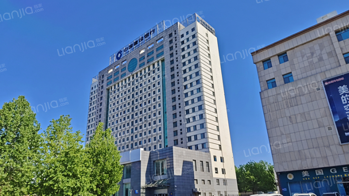 建行高层家属院外景图