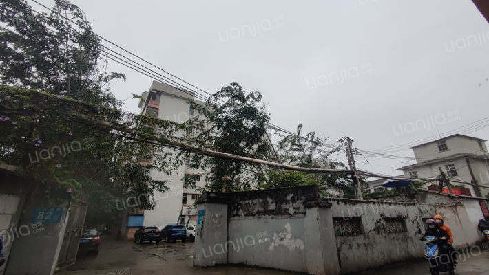 琼山区工业局宿舍外景图