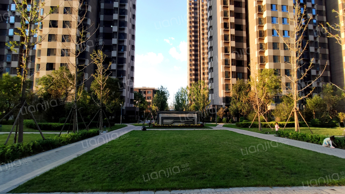 当代MOMA沿湖城外景图