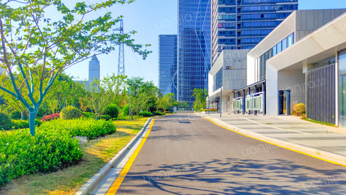 蔚蓝名苑外景图