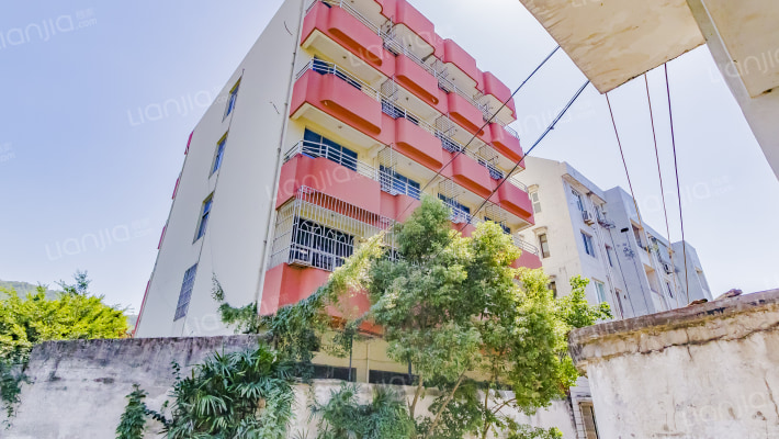 昆二中教工宿舍外景图