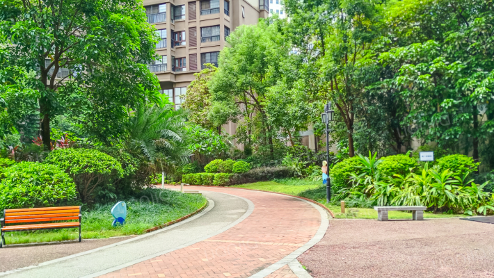 万达华府B区外景图