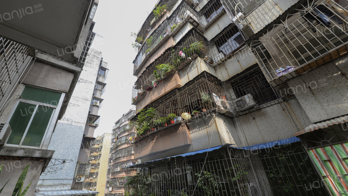 旧农行宿舍外景图