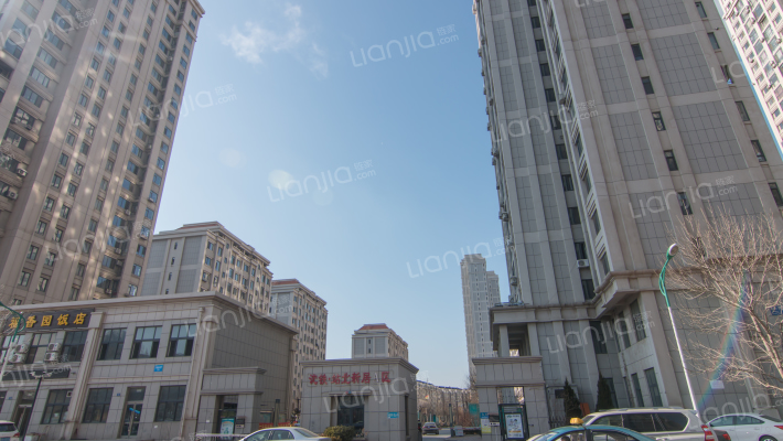 站北新居外景图